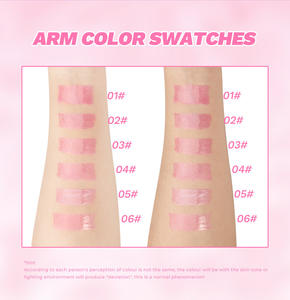 QIBEST PH renk değiştiren dudak yağı nemlendirici yapışmaz fincan parlak dudak parlatıcısı Glitter makyaj toptan - Product Image 5