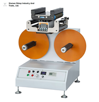 Machine de rembobinage automatique d'étiquettes rouleau à rouleau de haute qualité, rembobineuse verticale avec guide-bande et compteur de papier