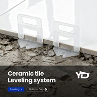 Yide Offre Spéciale – Clips de Nivellement Professionnels pour Carrelage en Céramique 1mm 3mm – Accessoires pour Carrelage de Sol d'Appartement – Garantie à Vie