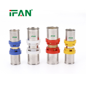 Raccord à sertir en laiton personnalisé IFAN pour tuyau composite <span class=keywords><strong>multicouche</strong></span> Pex-Al-Pex avec types <span class=keywords><strong>U</strong></span>/<span class=keywords><strong>Th</strong></span> - Product Image 2