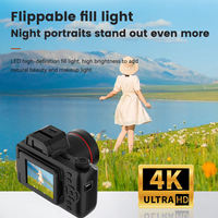 Caméra vidéo numérique portable avec zoom numérique, caméscope 4K 50MP, appareil photo professionnel portable