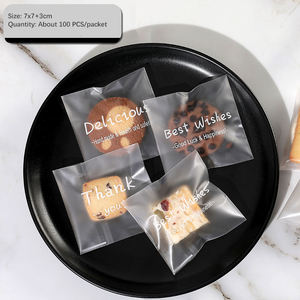Donuts Waffle Cookie Vietnam New Top Matte Mooncake Packing Plastic High Quality Pouch Sachet Heat Seal <b>Packaging</b> <b>Bag</b> - Product Image 6