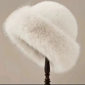 fisherman hat Fisherman Hat Thicken Plush Warm Fur Hat Fluffy Beanie Warm <b>Thick</b> Hat Mongolian Caps for Casual Trips Sports - Product Image 4