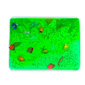 EDUsense Enfants Montessori Coussinets de Gel L'autisme Glitter Sensorielle Fidget Jouets Remplis D'eau Pour Enfants Autistes Tapis Tout-petits 1-3 - Product Image 6