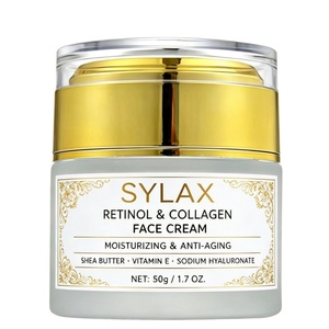 <span class=keywords><strong>Crema</strong></span> Antiarrugas con Colágeno y Ácido Hialurónico <span class=keywords><strong>para</strong></span> Rostro y Cuello, Humectante Nocturno <span class=keywords><strong>para</strong></span> <span class=keywords><strong>Hombres</strong></span> y Mujeres, Cuidado Facial de la Piel - Product Image 1