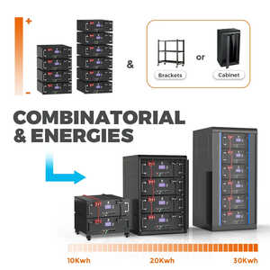 Batería de Litio Hierro Fosfato de 48V 100AH 10kWh 5kwh para Servidor Industrial ESS, Baterías Lifepo4 de 51.2v 5.12kwh 10.24kwh 15.36kwh - Product Image 3