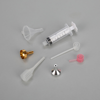 Bouteille à sertir adaptateur d'injection de parfum adaptateurs de distributeur outil de décantation et de remplissage de transfert de parfum en plastique