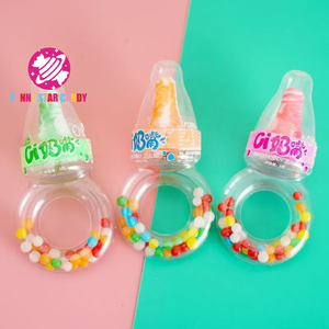Sucettes en forme de biberon pour bébé, sucettes en forme de sucette, bonbons durs, vente en gros, ODM Big Quit - Product Image 5