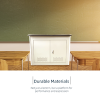 Bureau d'ordinateur moderne commercial de conception de mode avec le bureau de moniteur caché par Pop-up de tiroir pour la table de formation de bureau de salle de classe