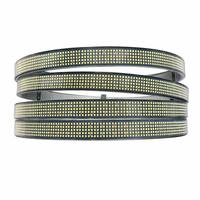 Kit d'éclairage LED haute densité à 5 rangées pour jantes de véhicule, 4 pièces, pour modification de véhicule, éclairage décoratif extérieur tout-terrain