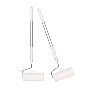 便携式加长链滚轮拖把家用手动粘绒滚轮头地毯地板可拆卸滚轮拖把 - Product Image 1