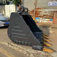 Bucket Batu Excavator NM400 Tahan Aus dan Diperkuat untuk Excavator 20 - 25 Ton