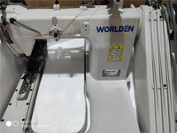 WD-928XH-PS Industriel À Grande Vitesse Se Nourrissent Le Bras Trois Aiguilles d'alimentation bras Chaînette Machine À Coudre