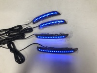 Contrôlé par l'application avant et arrière garde-boue pare-chocs LED lampes 5V/12V RGB couleur Sidemarker réflecteurs nouvelle condition chargeur modèle