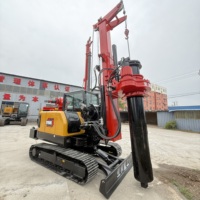 13m Tiefe Mini-Drehbohranlage DR-60 - Raupenbohrgerät mit KUBOTA/ISUZU-Motor für Enge Standorte