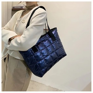 Luxury Handbags Fashion Fall Winter Lightweight Filling Quilted Puffer Bubble Tote <b>Bag</b> Puffy Quilted <b>Messenger</b> Women's Tote <b>Bags</b> - Product Image 2