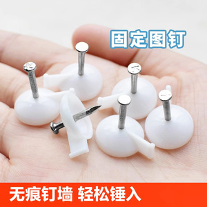 Punaise en acier à tête ronde de 18 mm pour fixation murale, idéale pour accrocher photos et papiers peints - Product Image 2