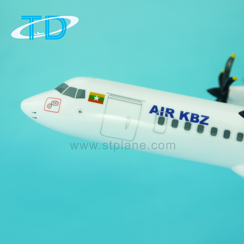 KBZ ATR72-600 (27cm) 1/100 Scale Model - Perfect Gift