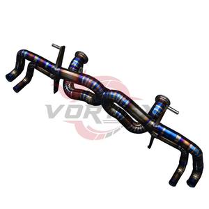 Échappement Valvetronic Vortex Titanium pour Lamborghini Huracan LP610, sonorisation active, finition polie miroir - Product Image 4