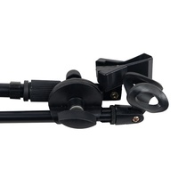 Support de Micro Double Clip de Sol Très Vendu, Réglable et Portable