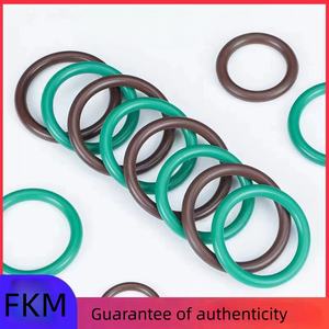 Shubo 2.62 iç çapı 1.24 2.06 2.84 3.63 4.42 5.23 6.02 kahverengi FKM enjektör O yüzük - Product Image 2