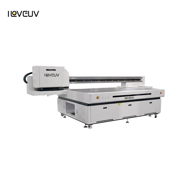 New 2513 Automatic Ricoh UV Flatbed Printer with UV Ink for Acrylic Glass Wood Board-1 Year Warranty