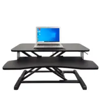 Yüksekliği ayarlanabilir gaz bahar bilgisayar kaldırma stand up ayaklı masa masaüstü