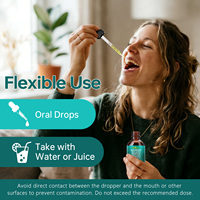 Compléments alimentaires Itawel Vegetarian 10 en 1 à base d'extrait de corossol amer, marque privée OEM, gouttes liquides naturelles à base de plantes de corossol et de moringa