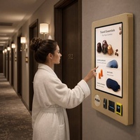 Distributeur automatique de café à capsules mural avec écran tactile de 32 pouces, 8 sélections, 150-200 pièces, paiement par pièces, billets, cartes, thé, articles quotidiens, SDK
