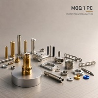 Pièces métalliques de précision CNC à prototype rapide 3/4/5 axes, pièces usinées et tournées en alliage d'aluminium personnalisées, services d'usinage CNC
