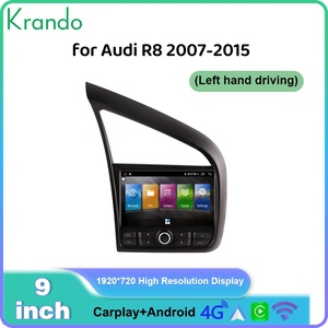 Autoradio multimédia Android 13 de 9 pouces pour <span class=keywords><strong>Audi</strong></span> <span class=keywords><strong>R8</strong></span> 2007-2015 avec lecteur DVD, magnétophone, GPS et navigation stéréo - Product Image 3