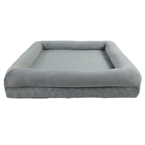 2024 새로운 디자인 XL 크기 하이 퀄리티 플러시 양털 3D 스타일 개 침대 깊은 수면 타원형 둥지 빨 이동식 고양이 개 컴포트 솔리드 - Product Image 2