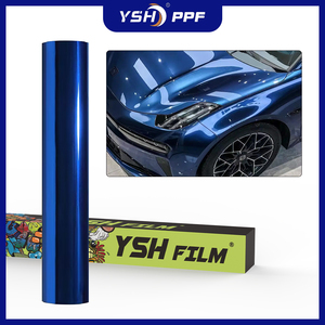 Film Pembungkus Mobil Anti Gores Matte PET Berwarna Roll Stiker Pengubah Warna Vinyl Wrap Film - Product Image 1