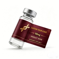 Autocollants personnalisés pour peptides cliniques pour la gestion du poids, flacons de santé de 2 ml, 5 ml, 10 ml