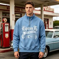 Pulls d'hiver pour hommes à col montant, manches longues, couleur unie, anti-boulochage, 100 % polyester, avec logos personnalisés imprimés et brodés