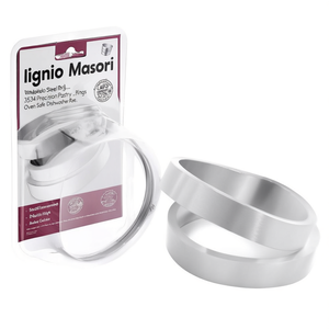 Juego de Moldes para Pastel de Acero Inoxidable Iginio Massari 3534, Anillos de Repostería de Precisión, Aptos para Horno y Lavavajillas - Product Image 2