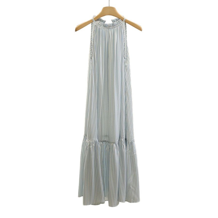 Rayure blanche et bleue