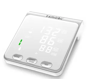 FAMIDOC Factory CE/510k/MDL all'ingrosso nero/bianco grande Display a LED Monitor per la pressione sanguigna del braccio superiore