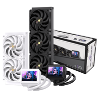 LOVINGCOOL en stock Refroidisseur d'eau PC CPU Liquid Cooler PC avec écran LCD 3.5 pouces 240/360mm No Light Aio Cooler
