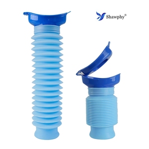 Urinoir de voyage pliable OEM 750 ml |   Bouteille réutilisable pour faire pipi debout en cas de bouchon de circulation et en extérieur, logo personnalisé disponible - Product Image 1