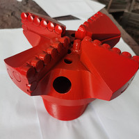 Foret PDC de 6 pouces (153 mm) à haute efficacité pour l'exploration et le forage de puits d'eau