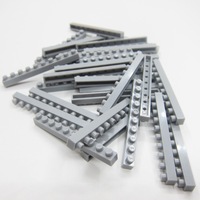 WZ10007 1x10 Trous 4*40*5mm 50g/146pcs 500G/Sac Briques de Construction Universelles Micro Diamant Nano Petites Particules Jouets pour Enfants