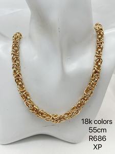 XUPING <span class=keywords><strong>Joyería</strong></span> al por mayor, collar de eslabones chapado en oro <span class=keywords><strong>para</strong></span> <span class=keywords><strong>hombre</strong></span>, estilo cubano, serpiente, Singapur, personalizado, de moda, <span class=keywords><strong>para</strong></span> rapero, hip hop - Product Image 5