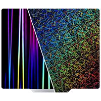 Feuille de plaque de construction flexible 265x250mm/10.43x9.84 pouces pour imprimante 3D Anycubi-Vyper plaque d'acier à ressort double face lisse PEL + PEB