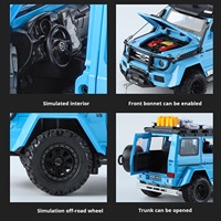 Modèle de voiture tout-terrain en alliage moulé sous pression 1:24 pour l'extérieur, jouet SUV de simulation avec suspension, vente en gros, modèles de voitures SUV en métal de haute qualité personnalisés