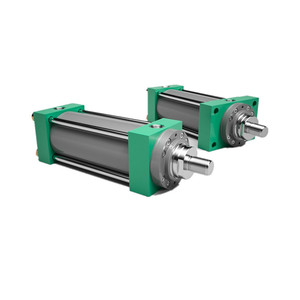 Vérin hydraulique Storz ZBD 1611 4028-MT4-400-RG-22-B1C à montage frontal avec tige de piston en acier chromé dur - Product Image 5