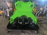 Compacteur vibrant hydraulique SLN haute efficacité en acier au carbone pour mini-compacteurs de 1,5 à 3,5 tonnes, accessoires pour engins de construction