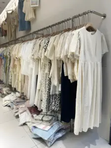 เดรสลำลองผ้าฝ้ายผู้หญิงขายดี คละแบบ ขายส่งยกกระสอบ เสื้อผ้ามือสอง สต็อกเอเชียตะวันออกเฉียงใต้ กวางตุ้ง สำหรับผู้ใหญ่ ไม่มีแบรนด์ - Product Image 2