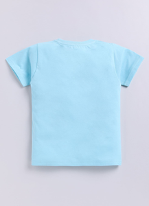 T-shirt en coton imprimé dessin animé Ligue de baseball pour enfants, col rond, décontracté, été, doux et confortable pour garçons et filles - Product Image 2
