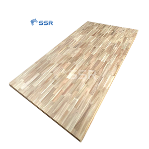 Comptoir de boucherie en acacia de 1.5 pouces d'épaisseur pour îlot de cuisine/dessus de banc/comptoir de cuisine/plan de travail - Product Image 1